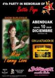 4. FIESTA HOMENAJE A LA REINA DE LAS PIN UP: MS. BETTIE PAGE